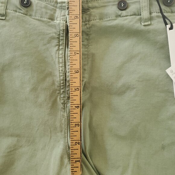 Zara Woman's  NWT The Fisher Khaki Jeans 100% Cotton Mid Rise Size US 4 - Picture 8 of 11